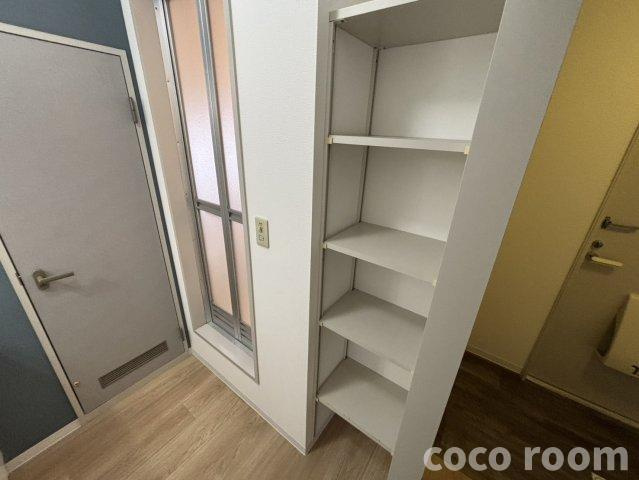 ヘリポートハウス　Ａの収納