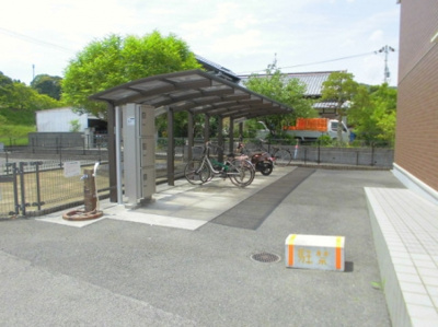 【その他共用部分】 | セジュールウィット | 駐輪場　宅配ボックス