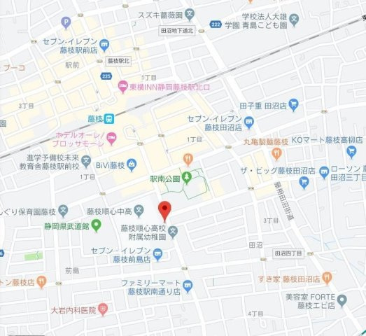 ブルーメゾン青島の地図