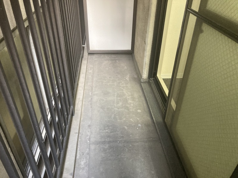 LakiaMaison玉造のバルコニー