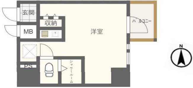 【間取り】 | ラ・ポール十条 | リフォーム済みのお部屋です。