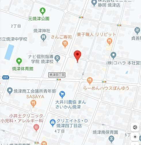 ビラ・アークル　Ａの地図