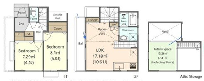 【間取り】 | 朝日町4丁目戸建