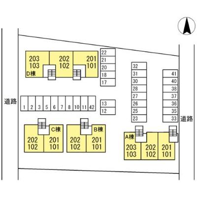 【区画図】 | メゾン・パークス Ｂ