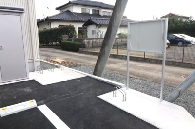 【その他共用部分】 | リッシュ大森 | 駐輪場