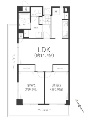 ベルヴィル藤沢本町B棟の画像