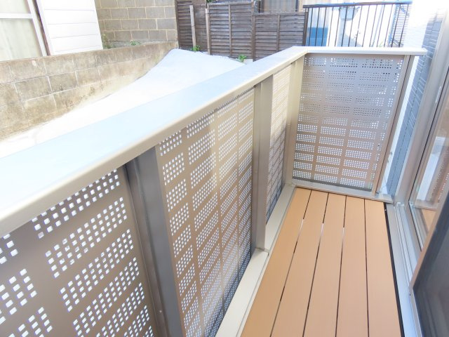ウィット岩見のバルコニー