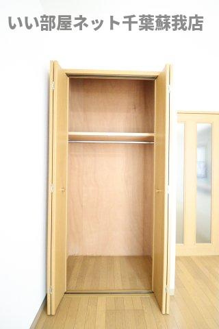 ハイツおゆみ野　Ⅰの収納|大きなスペースがあり、収納には困りません