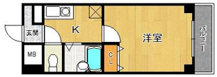 アクティ塚口の間取り