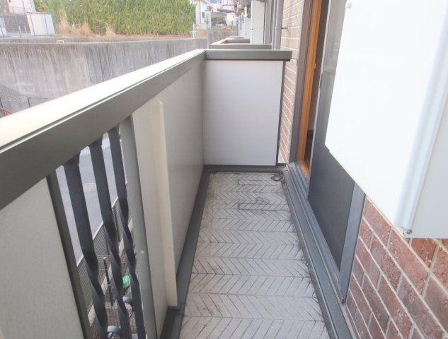 ルミエール南生駒Ⅲのバルコニー