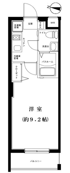 【間取り】 | グランフォース高円寺