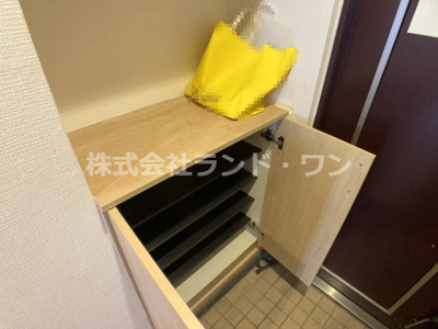 【玄関】 | 恩多マンション1号棟 | シューズボックス