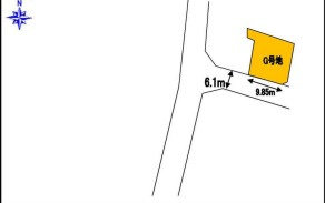 ●鈴鹿市北若松町G号地 売土地の区画図