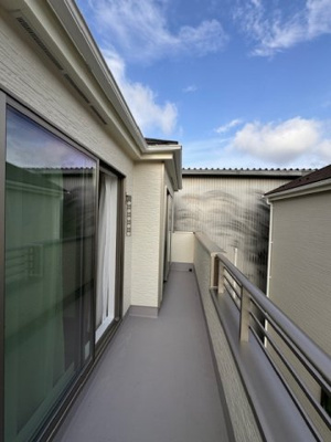 【バルコニー】 | Heartful-Town岩倉市大地町全４棟【岩倉南小　岩倉中】 | LINEから簡単お問合せ可能！
友達検索で@nqk7328tです！