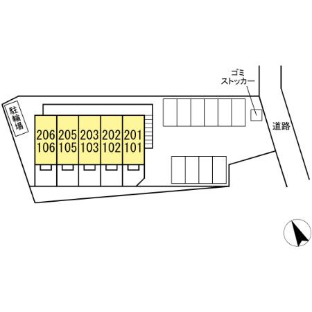 ロワールⅡの区画図