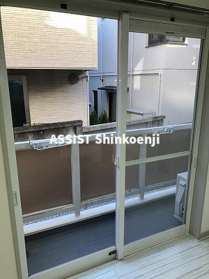 ガーデン杉並のバルコニー