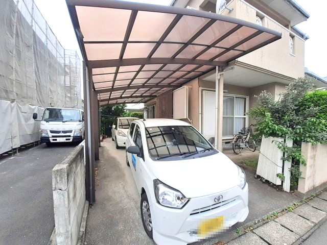 宇土市古保里町の中古一戸建の駐車場