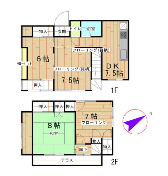 武蔵野市吉祥寺北町３丁目の中古一戸建