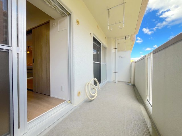 エンゼルハイム大濠公園南のバルコニー