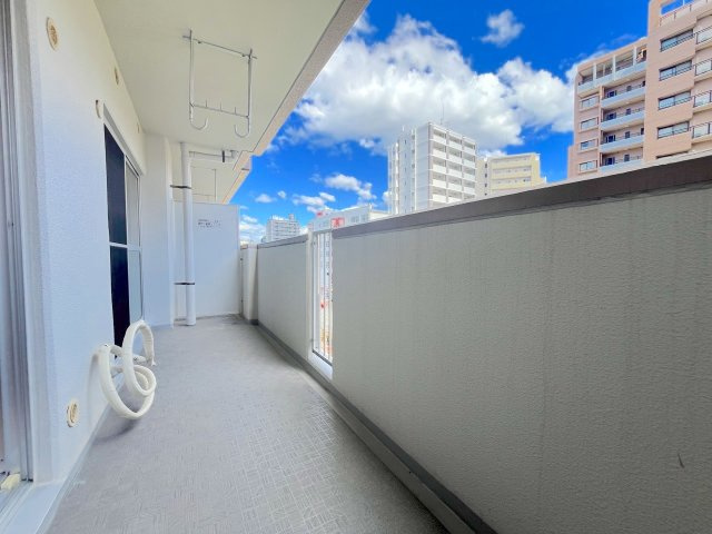 エンゼルハイム大濠公園南のバルコニー