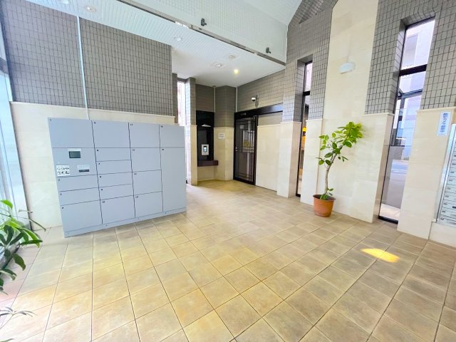 エンゼルハイム大濠公園南のエントランス