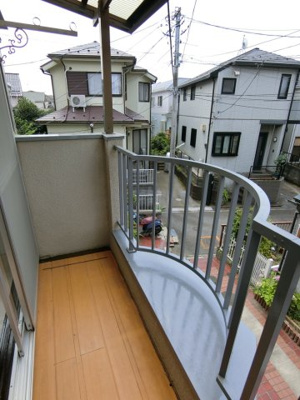 【バルコニー】 | 松戸市　八ケ崎３丁目タウンハウス