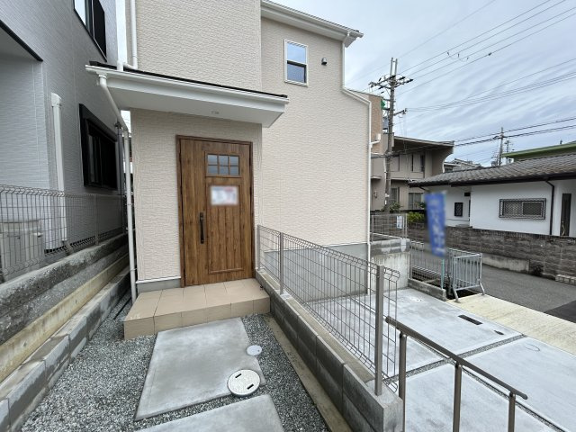 明石市藤江新築戸建４号棟のバルコニー