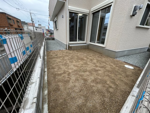 明石市藤江新築戸建４号棟の庭