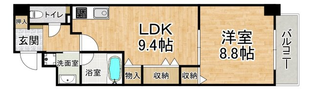 エスペランサの間取り|※間取りが現況と異なる場合は現況を優先します※