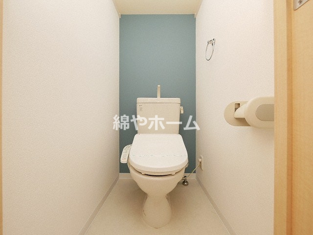 リレイション大国のトイレ|ゆったりとした空間のトイレです