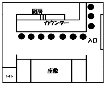 羽曳野市野　貸店舗１階の間取り
