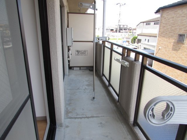 シャトーヌーボーのバルコニー