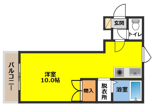 セラフィックマンション310の間取り