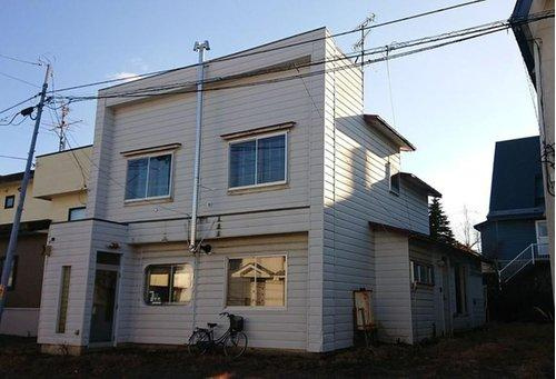 釧路市緑ケ岡5丁目 古屋付売土地の外観|給排水・都市ガス完備！生活安心の好立地です。