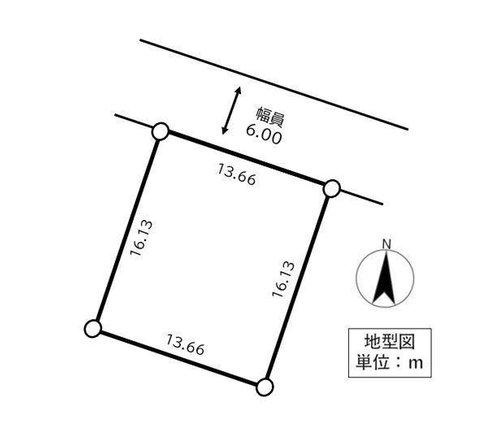 釧路町遠矢5丁目　売土地の土地図