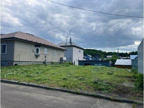 釧路町わらび3丁目　売土地の前面道路含む現地写真|新築のプランニングや住宅ローンをご相談ください。