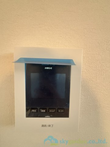 秦野市尾尻2期　新築戸建　全2棟1号棟の防犯設備