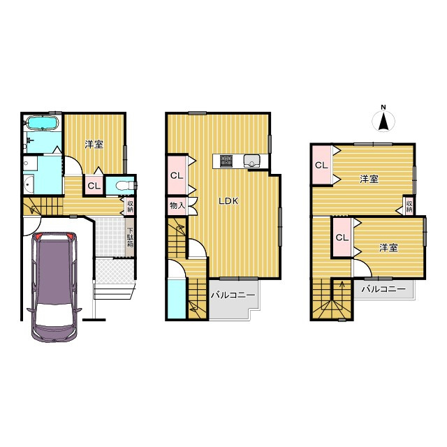 【価格改定】長岡京市こがねが丘
