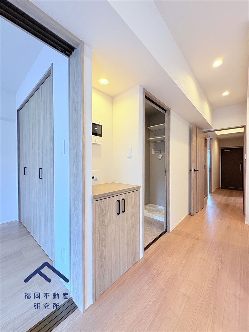 エンゼルハイム大濠公園南の玄関