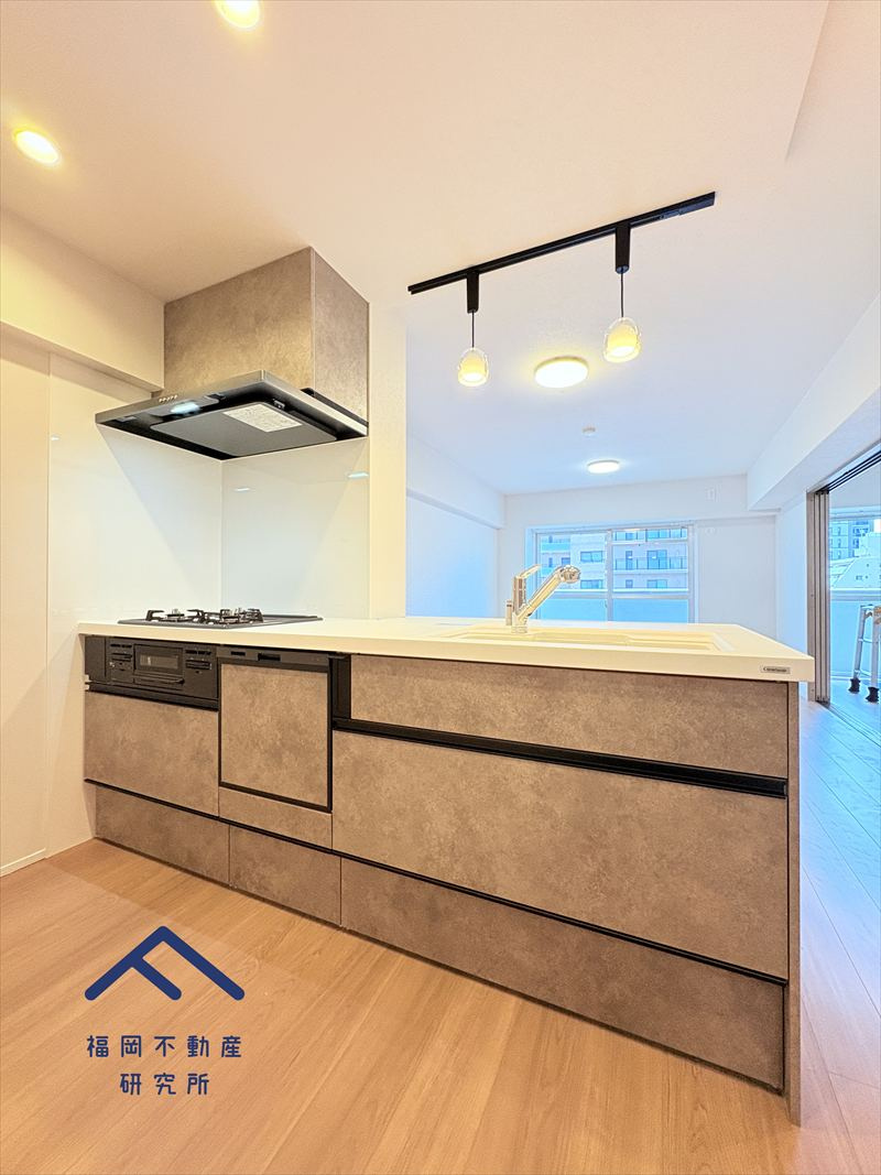 エンゼルハイム大濠公園南のキッチン