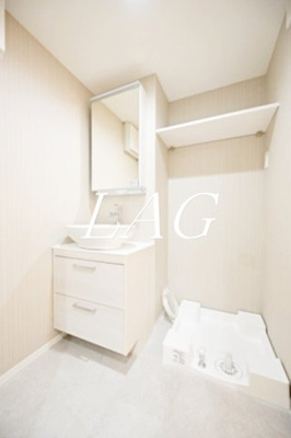 【洗面所】 | レクス大崎 | 独立洗面台です。