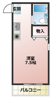 【間取り】 | ゆうハイツ流町