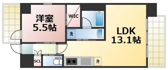 【間取り】 | プレジオ永和ASIAN　仲介手数料無料