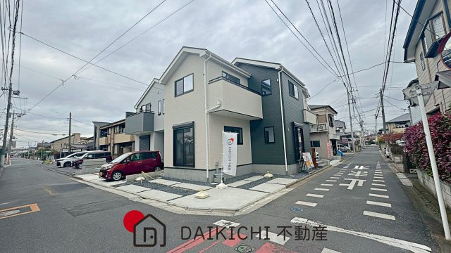 【前面道路含む現地写真】 | 久喜市久喜東1丁目　新築戸建　全2棟　2号棟