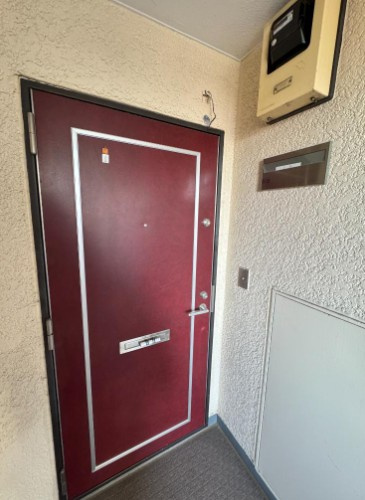 【玄関】 | 高島平サンパワー | 玄関は、ダブルロックシステムです。