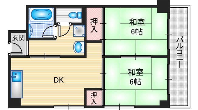 【間取り】 | 北邑ビル