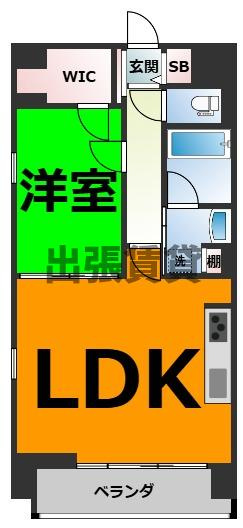 仲介手数料０円！カーサ ミツクラの間取り