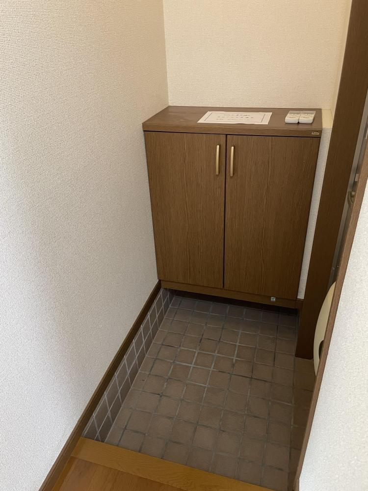 ヴィレッジ清瀬の玄関