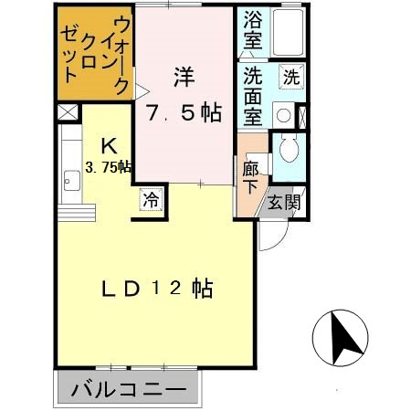 シロス船上B棟の間取り