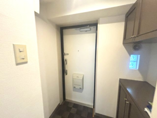 ユーロハイツ住吉の玄関